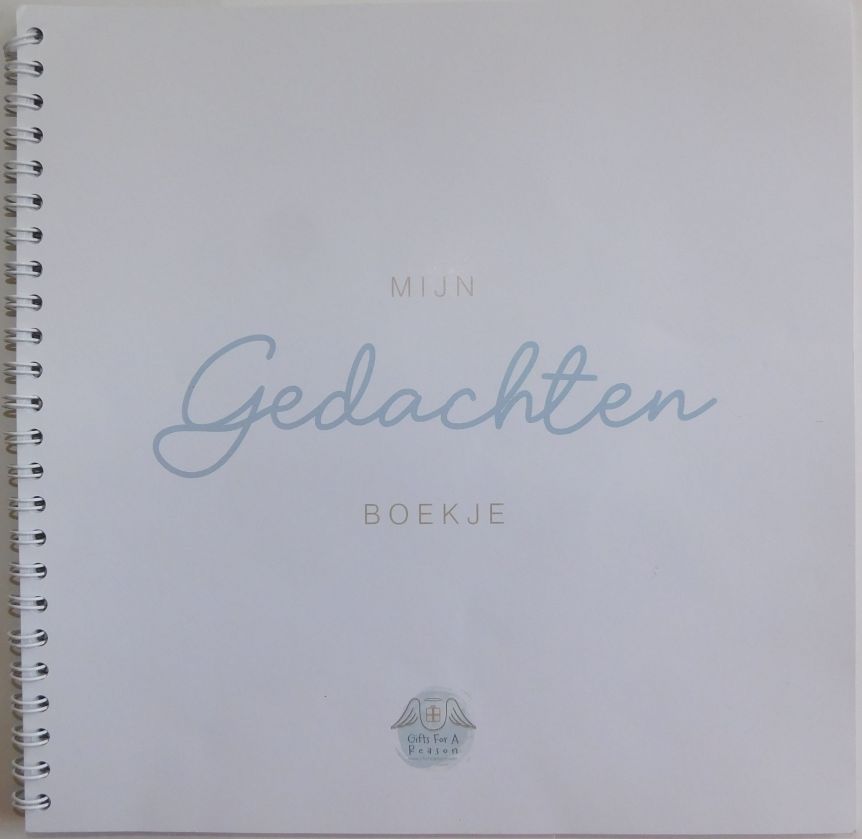 Gedachtenboekje voor herinneringen